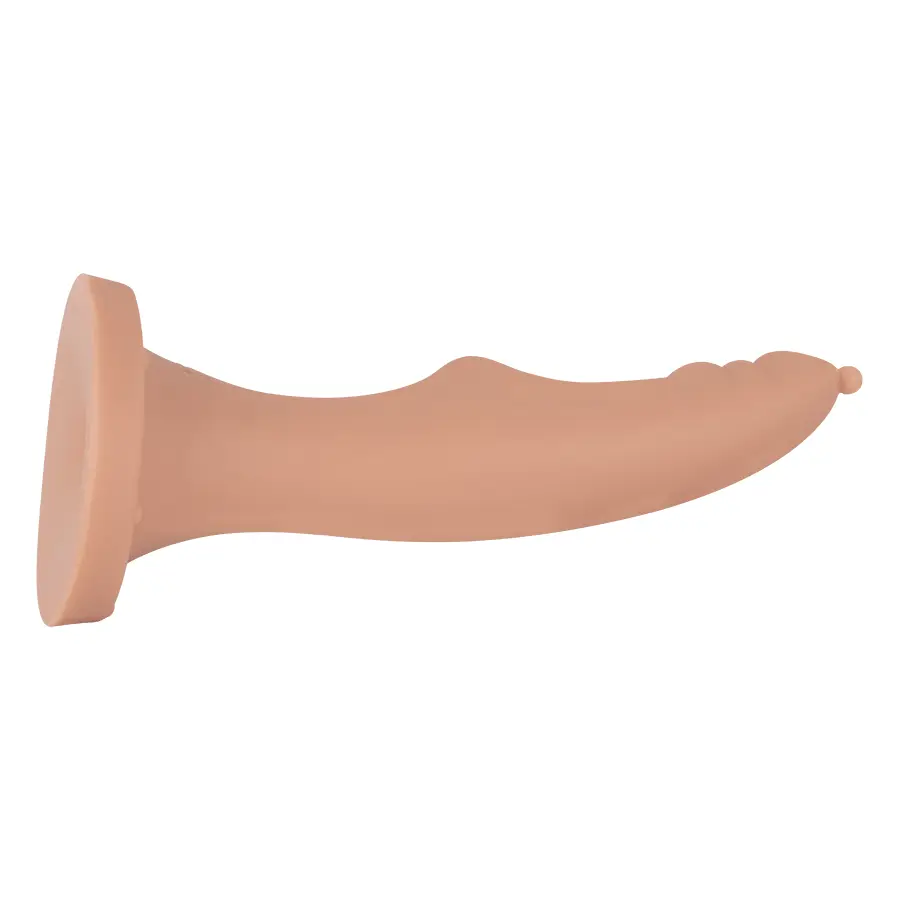 Amon Silicona Grado Médico Textura Suave Con Ventosa Largo 17 Cm by BESEXY