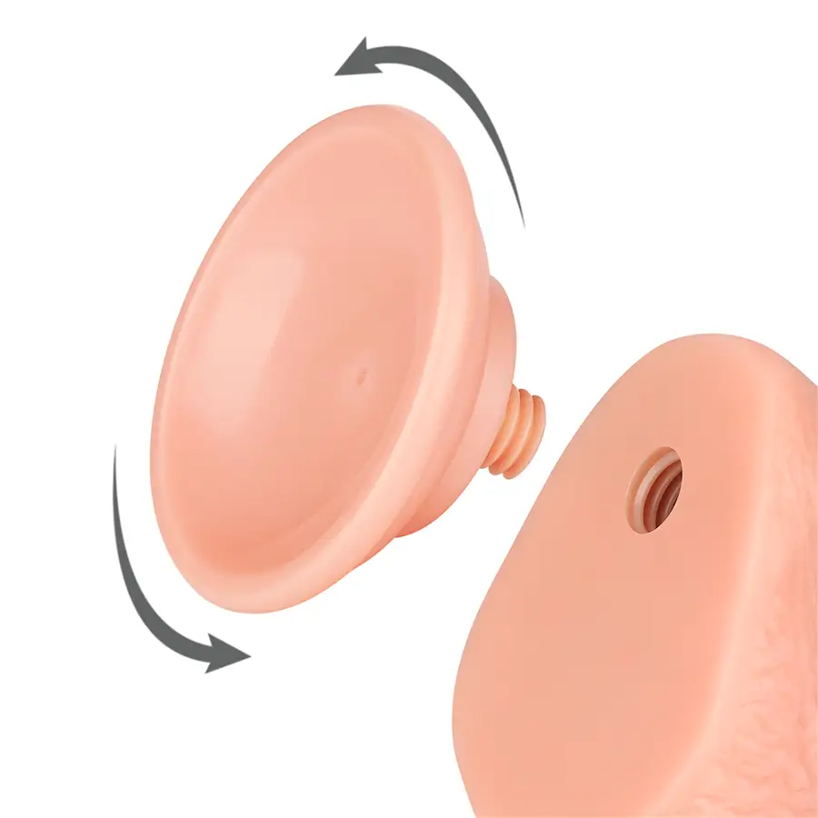 Realista De Silicona Doble Capa 7.5 Pulgadas Con Núcleo Firme by LOVETOY