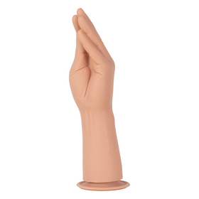 Forma Mano Silicona Médica Base Ventosa 28 Cm Color Carne by BESEXY