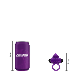 Lastic Anillo De Silicona Con Bala Extraíble Para Pareja by ADRIEN LASTIC