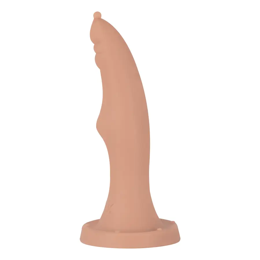 Amon Silicona Grado Médico Textura Suave Con Ventosa Largo 17 Cm by BESEXY
