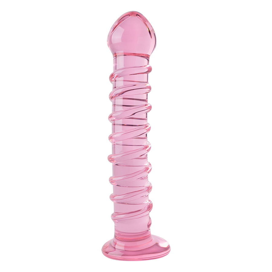 Dispositivo De Vidrio Con Espiral 3D Y Base Esterilizable by SEXGLASS