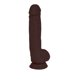 Evan Brown Silicona Aparato Inserción Con Ventosa Y Angulo Ajustable by KISSME LOVE